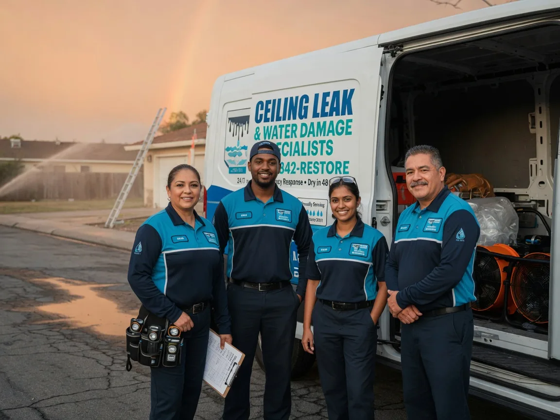 Ceiling Leak Cleanup company in Buckingham, PA