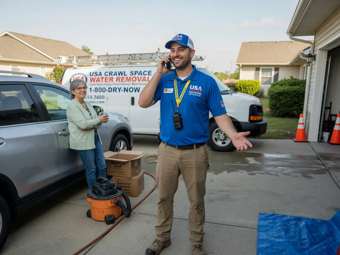 Crawl Space Water Removal Buckingham, PA FAQs